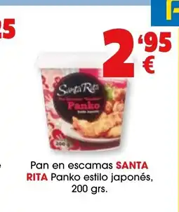 TOP Cash & Carry SANTA RITA Pan en escamas Panko estilo japonés oferta