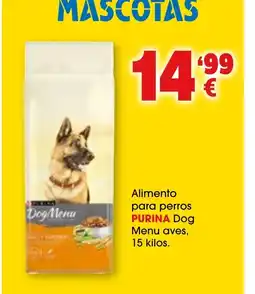 TOP Cash & Carry PURINA para perros Dog Menu aves oferta