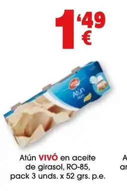 TOP Cash & Carry VIVÓ Atún en aceite de girasol oferta