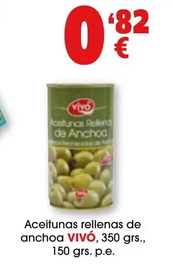 TOP Cash & Carry VIVÓ Aceitunas rellenas de anchoa oferta