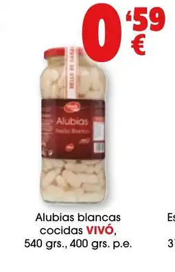 TOP Cash & Carry VIVÓ Alubias blancas cocidas oferta