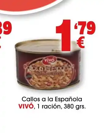 TOP Cash & Carry VIVÓ Callos a la Española oferta