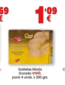 TOP Cash & Carry VIVÓ Galletas María Dorada oferta