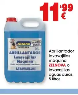 TOP Cash & Carry ZELNOVA Abrillantador lavavajillas máquina o lavavajillas aguas duras oferta