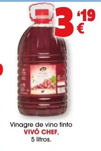 TOP Cash & Carry VIVÓ CHEF Vinagre de vino tinto oferta
