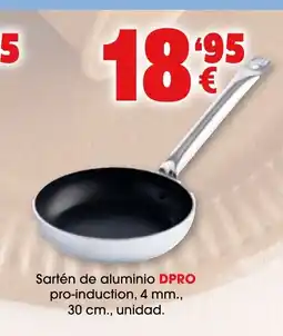 TOP Cash & Carry DPRO Sartén de aluminio pro-induction, 4 mm oferta