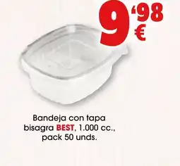TOP Cash & Carry BEST Bandeja con tapa bisagra oferta