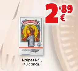TOP Cash & Carry Naipes N°1, 40 cartas oferta
