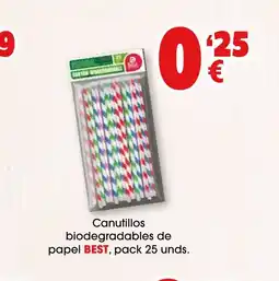TOP Cash & Carry BEST Canutillos biodegradables de papel oferta