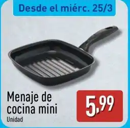 ALDI Menaje de cocina mini oferta