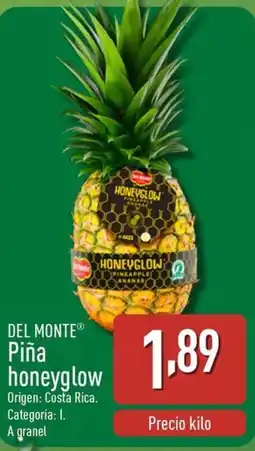 ALDI DEL MONTE Piña honeyglow oferta