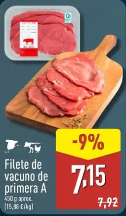 ALDI Filete de vacuno de primera A oferta