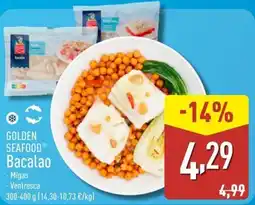 ALDI GOLDEN SEAFOOD Bacalao Migas oferta