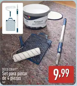 ALDI DECO CRAFT Set para pintar de 4 piezas oferta