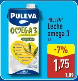 ALDI PULEVA Leche omega 3 oferta