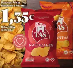 Gadis TAS Patatas Fritas Naturales o Picante: oferta