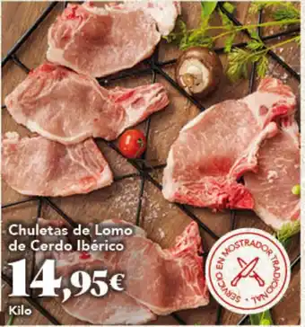 Gadis Chuletas de Lomo de Cerdo Ibérico oferta