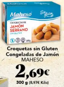 Gadis BUITONI Croquetas sin Gluten Congeladas de Jamón oferta