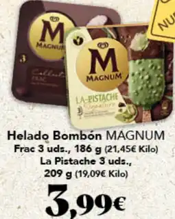 Gadis MAGNUM Helado Bombón oferta