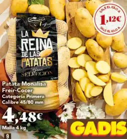 Gadis Patata Monalisa Freir-Cocer oferta