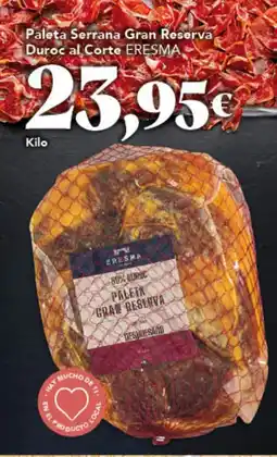 Gadis ERESMA Paleta Serrana Gran Reserva Duroc al Corte oferta