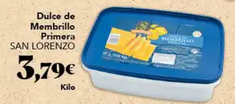 Gadis SAN LORENZO Dulce de Membrillo Primera oferta