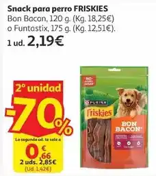 Alcampo Purina - snack para perro friskies oferta