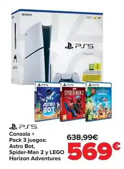 Carrefour Sony - ps5 oferta
