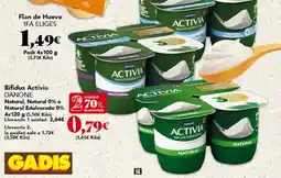Gadis DANONE Bifidus Activia oferta