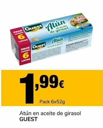 Supeco Atún en aceite de girasol guest oferta