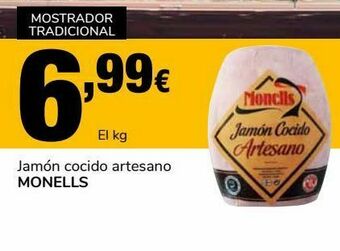 Supeco Jamón cocido artesano monells oferta