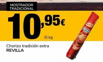 Supeco Chorizo tradición extra revilla oferta