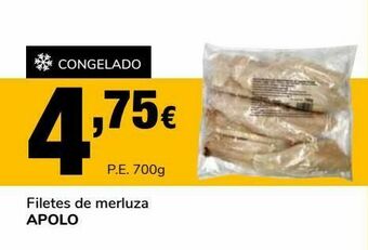 Supeco Filetes de merluza apolo oferta