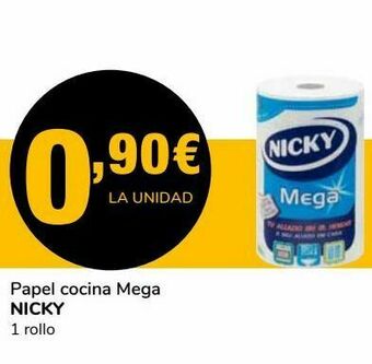 Supeco Papel de cocina mega nicky oferta