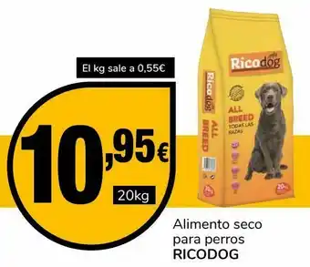 Supeco Alimento para perros ricodog oferta