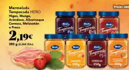 Gadis HERO Mermelada Temporada Higos, Mango, Arándano, Albaricoque Cerezas, Melocotón o Fresa oferta