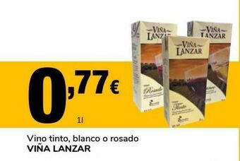 Supeco Vino tinto, blanco o rosado viña lanzar oferta