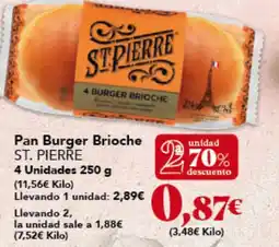 Gadis ST. PIERRE Pan Burger Brioche oferta