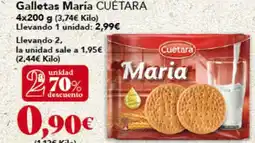 Gadis CUÉTARA Galletas María oferta