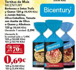 Gadis BICENTURY Tortitas de Maíz oferta