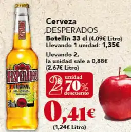 Gadis DESPERADOS Cerveza oferta