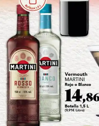 Gadis MARTINI Vermouth Rojo o Blanco oferta