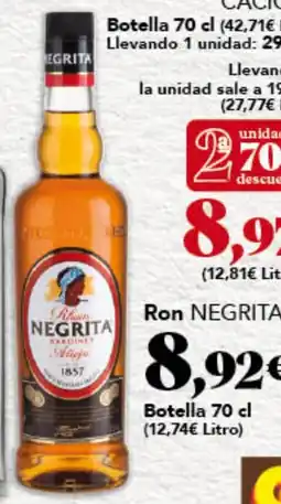 Gadis NEGRITA Ron oferta