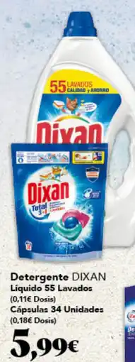 Gadis DIXAN Detergente Líquido oferta
