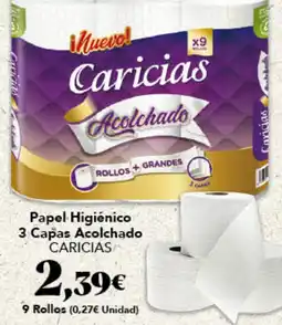 Gadis CARICIAS Papel Higiénico 3 Capas Acolchado oferta