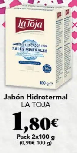 Gadis LA TOJA Jabón Hidrotermal oferta