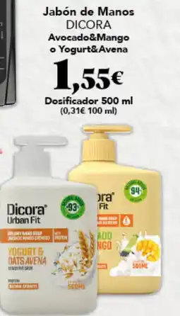 Gadis DICORA Jabón de Manos Avocado&Mango oferta