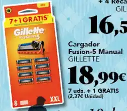 Gadis GILLETTE Cargador Fusion-5 Manual oferta