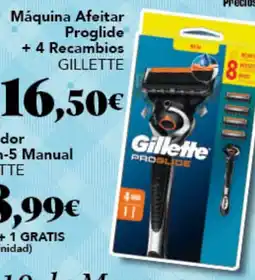 Gadis GILLETTE Máquina Afeitar Proglide + 4 Recambios oferta