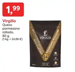 Suma Supermercados VIRGILIO Queso parmesano rallado, oferta